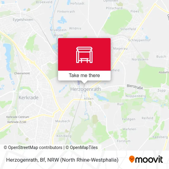 Карта Herzogenrath, Bf