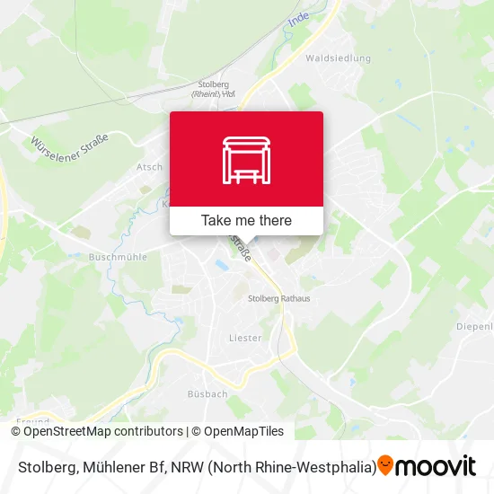 Карта Stolberg, Mühlener Bf