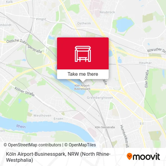 Карта Köln Airport-Businesspark