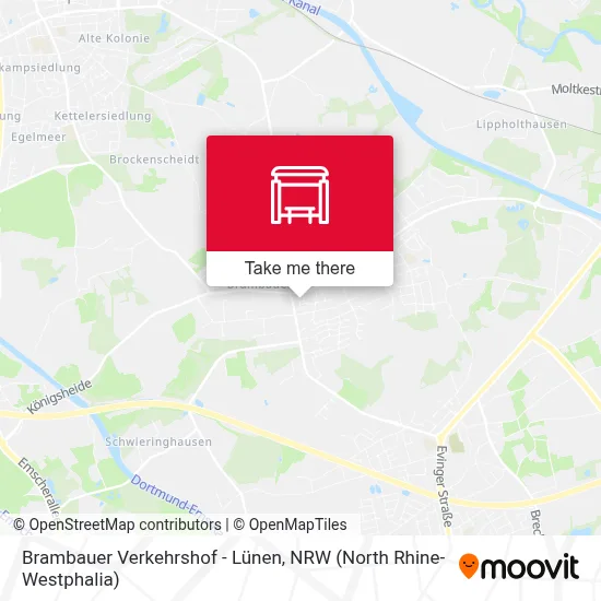 Brambauer Verkehrshof - Lünen map