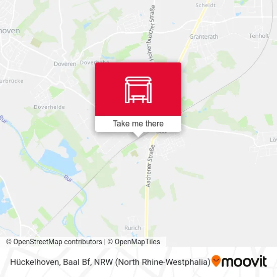 Карта Hückelhoven, Baal Bf