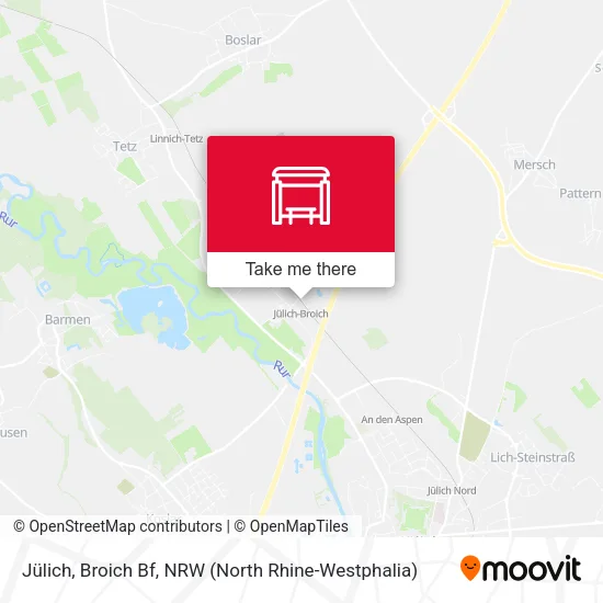 Карта Jülich, Broich Bf