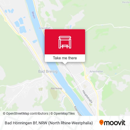 Bad Hönningen Bf map