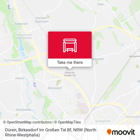 Карта Düren, Birkesdorf Im Großen Tal Bf