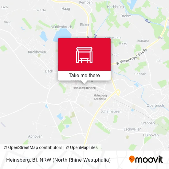 Карта Heinsberg, Bf