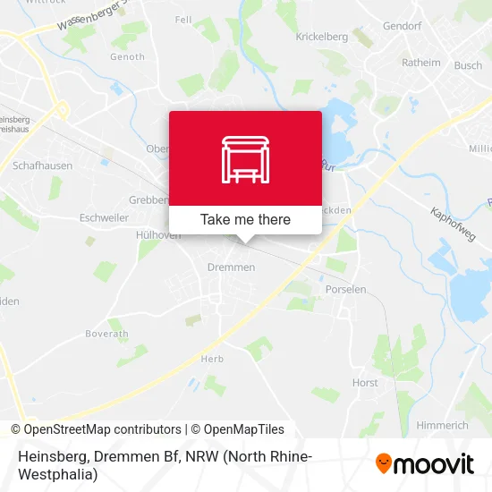 Карта Heinsberg, Dremmen Bf