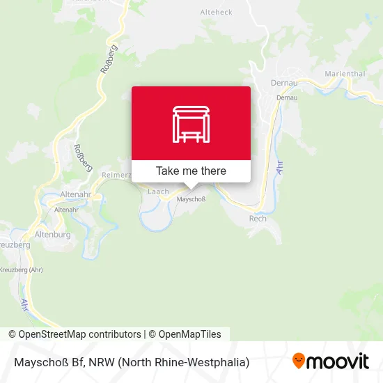 Mayschoß Bf map