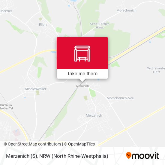 Карта Merzenich (S)