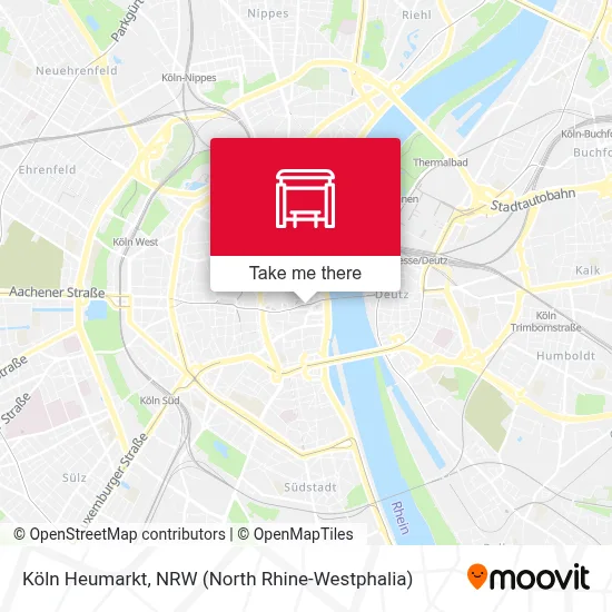 Köln Heumarkt map