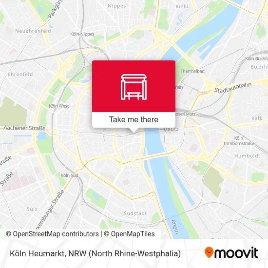 Köln Heumarkt map