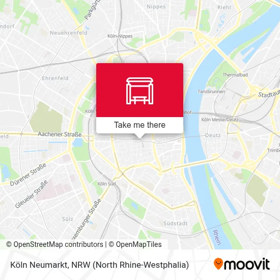 Köln Neumarkt map