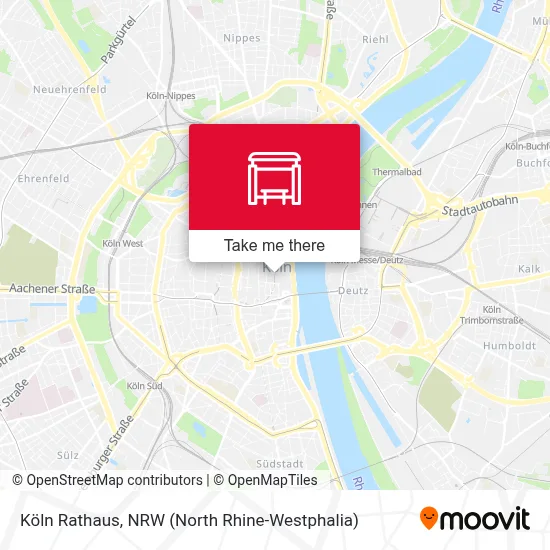 Köln Rathaus map