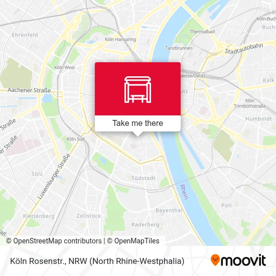 Köln Rosenstr. map