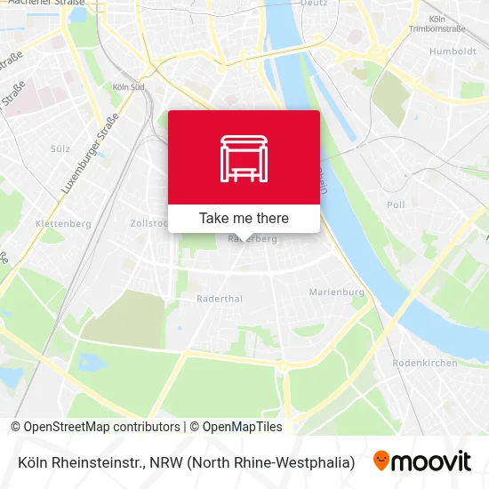 Köln Rheinsteinstr. map
