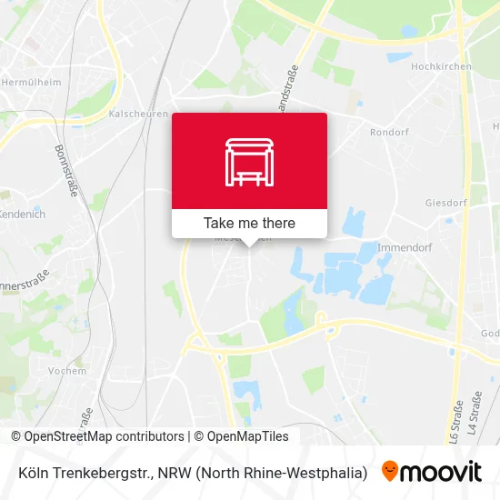 Köln Trenkebergstr. map