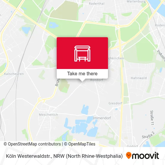 Köln Westerwaldstr. map