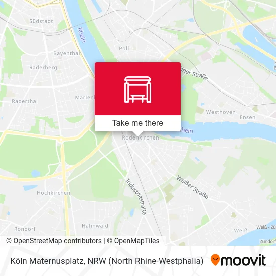 Köln Maternusplatz map