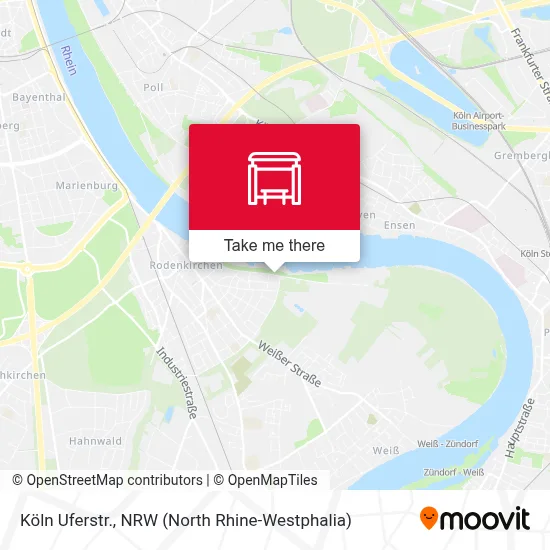 Köln Uferstr. map