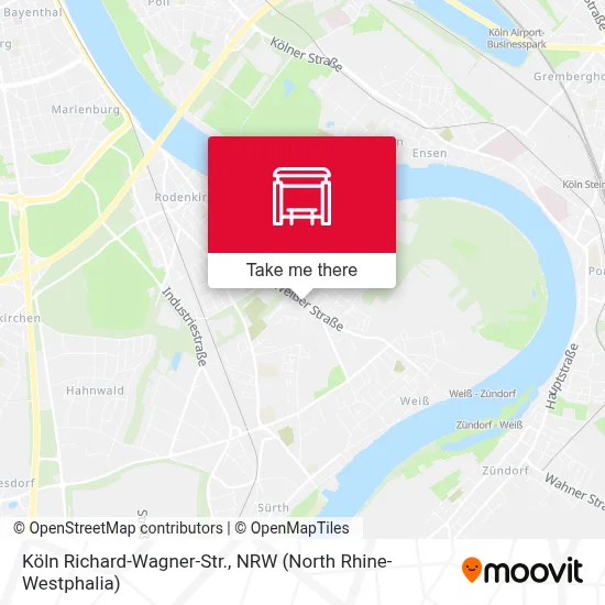 Köln Richard-Wagner-Str. map