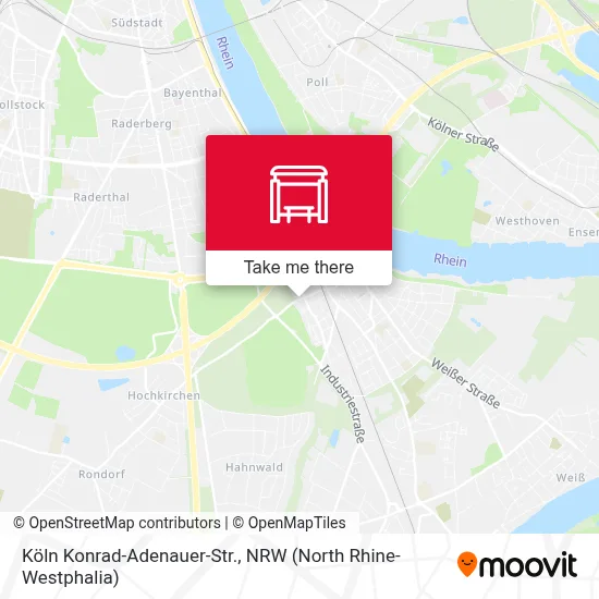 Köln Konrad-Adenauer-Str. map