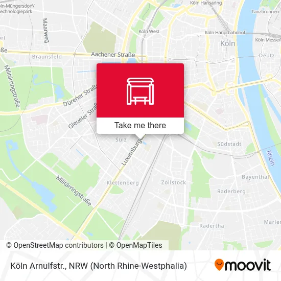 Köln Arnulfstr. map