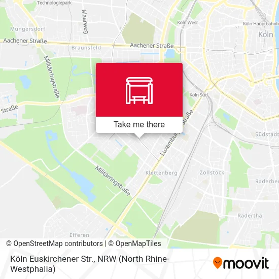 Köln Euskirchener Str. map