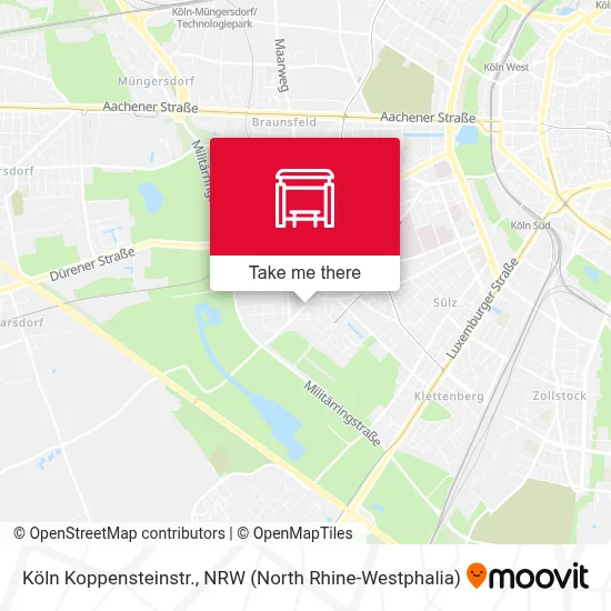 Köln Koppensteinstr. map