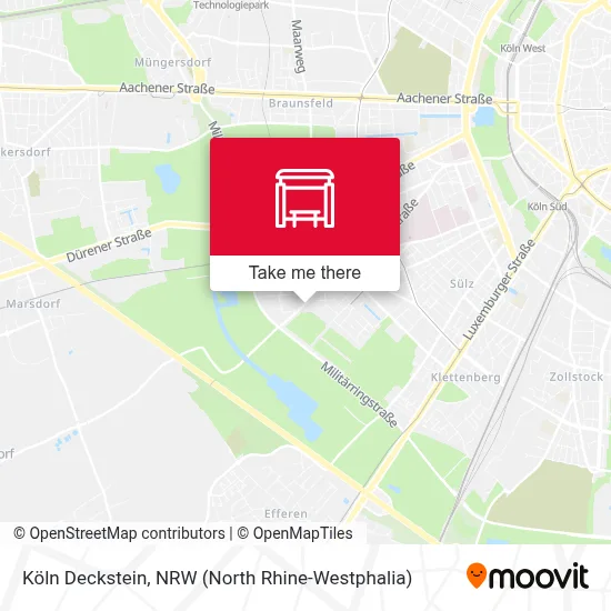 Köln Deckstein map