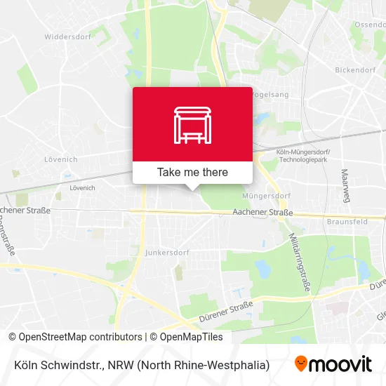 Köln Schwindstr. map