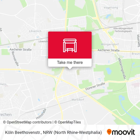 Köln Beethovenstr. map