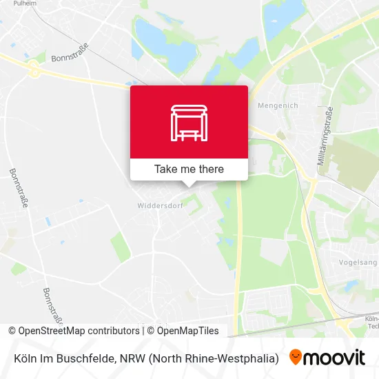 Köln Im Buschfelde map