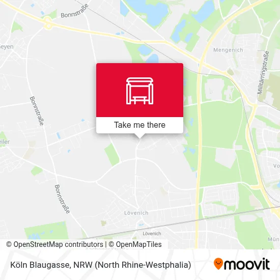 Köln Blaugasse map