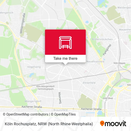 Köln Rochusplatz map