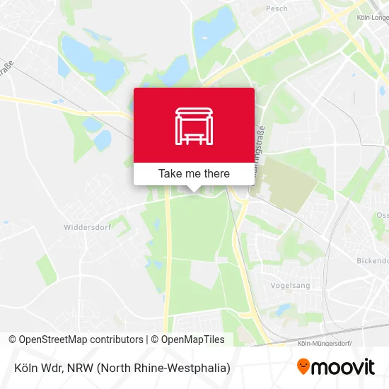 Köln Wdr map