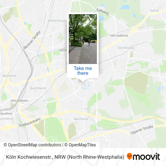 Köln Kochwiesenstr. map