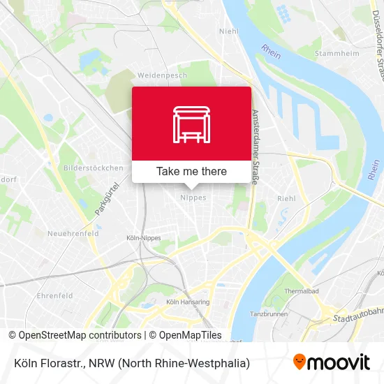 Köln Florastr. map