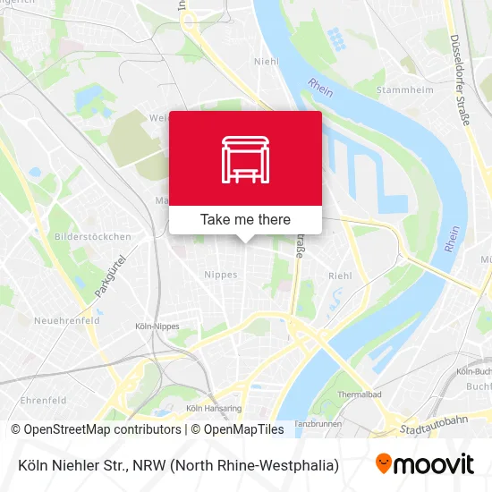 Köln Niehler Str. map