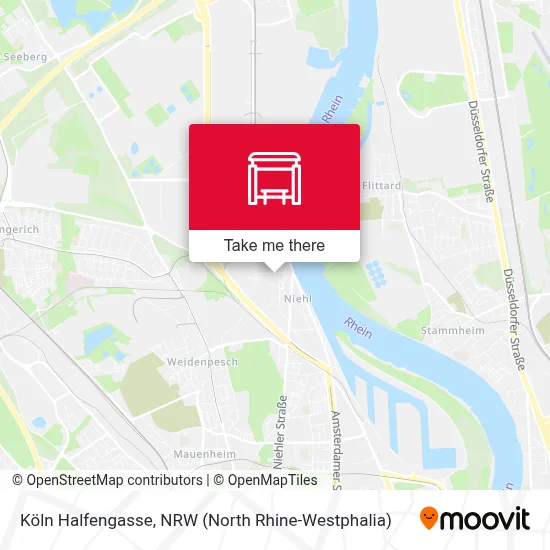 Köln Halfengasse map