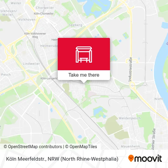 Köln Meerfeldstr. map