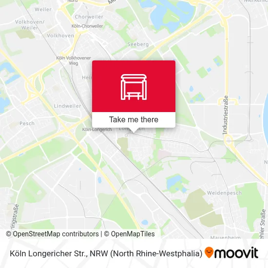 Köln Longericher Str. map
