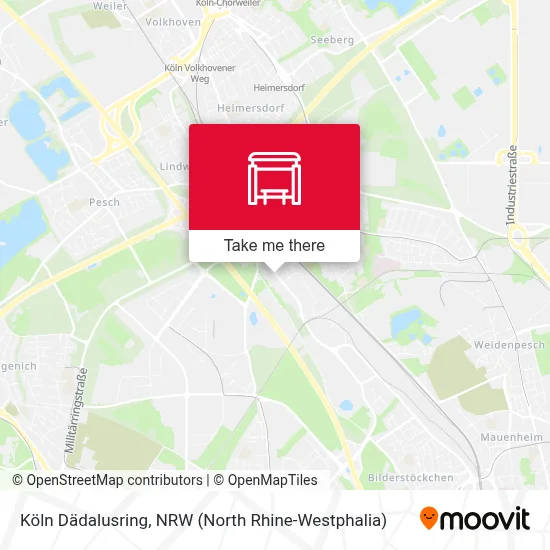Köln Dädalusring map