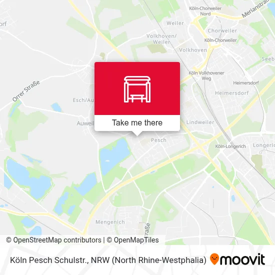 Köln Pesch Schulstr. map