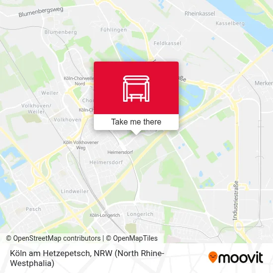 Köln am Hetzepetsch map