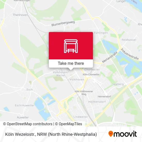 Köln Wezelostr. map