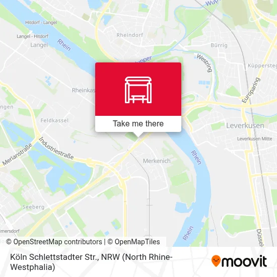 Köln Schlettstadter Str. map