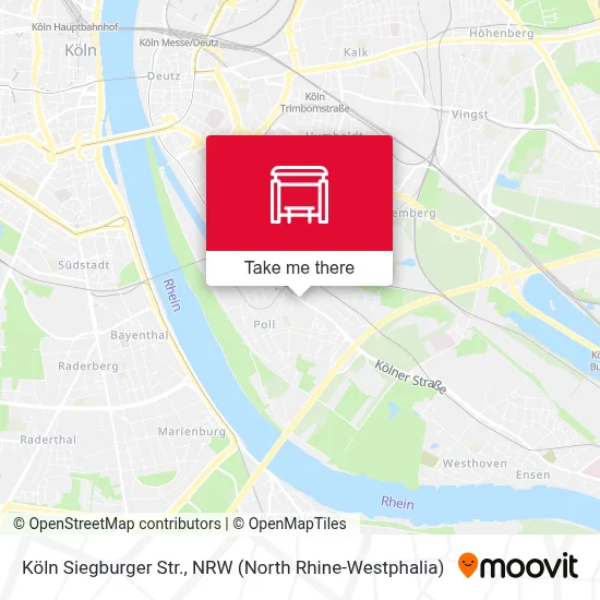 Köln Siegburger Str. map