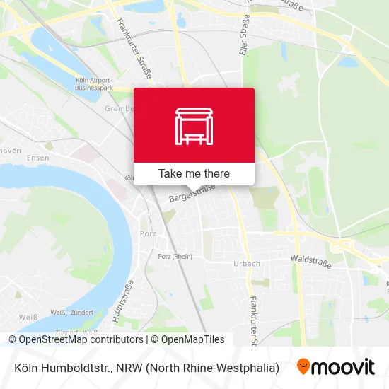 Köln Humboldtstr. map