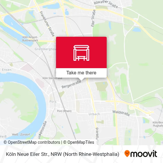 Köln Neue Eiler Str. map