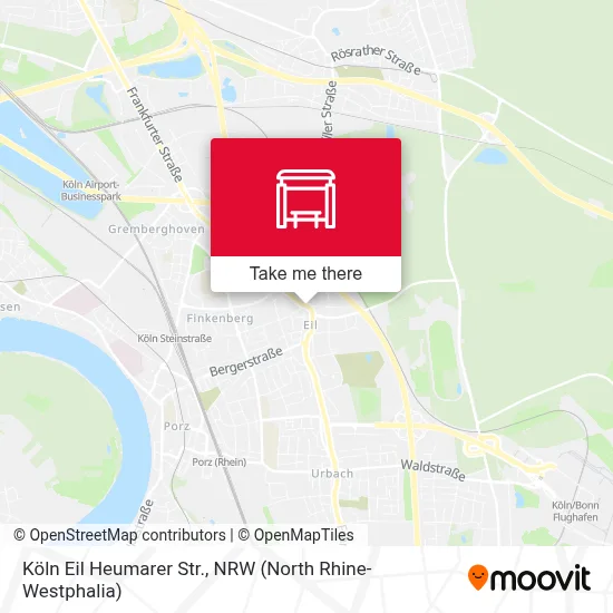 Köln Eil Heumarer Str. map