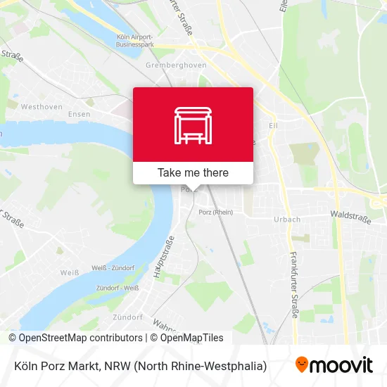 Köln Porz Markt map
